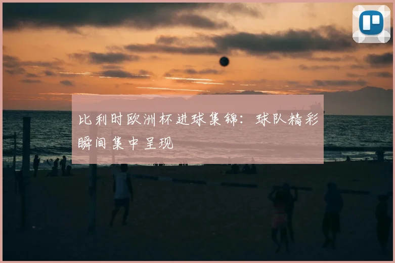 比利时欧洲杯进球集锦：球队精彩瞬间集中呈现